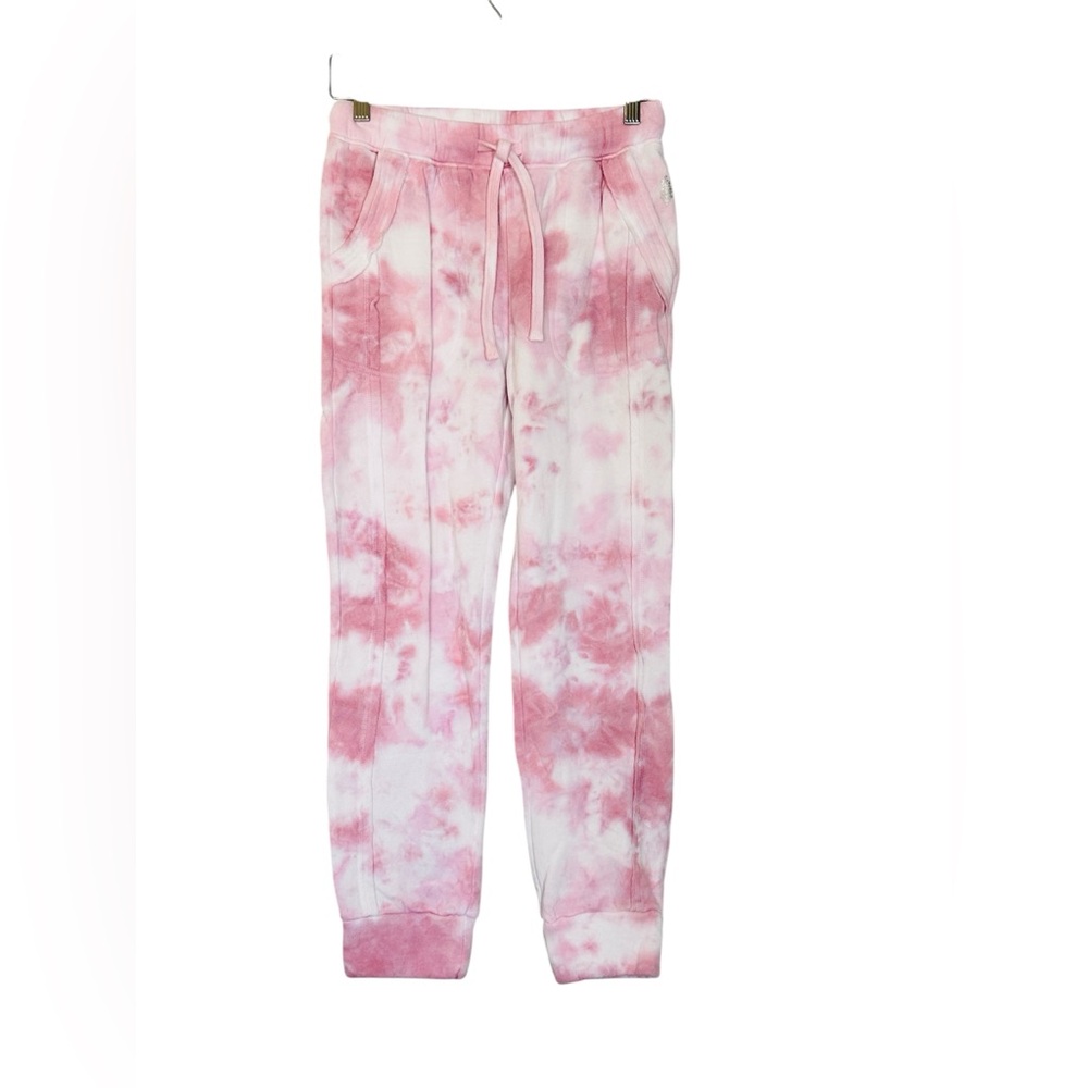 Free People Movement Athleisure Pink Tie-Dye Work It Out Jogger Sweat Pants - Picture 2 of 14